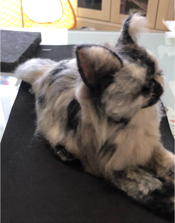 羊毛フェルト　猫　オーダーメイド受付　 3枚目の画像