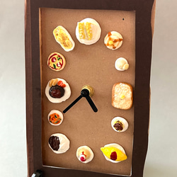 期間限定送料無料　レトロな喫茶店風掛け時計&置き時計（イーゼル付き） 17枚目の画像