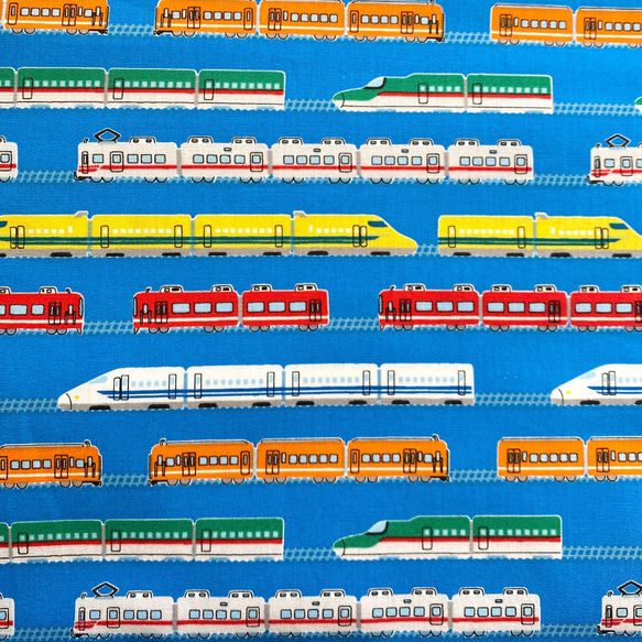 電車のランチョンマット　幼稚園サイズ 7枚目の画像