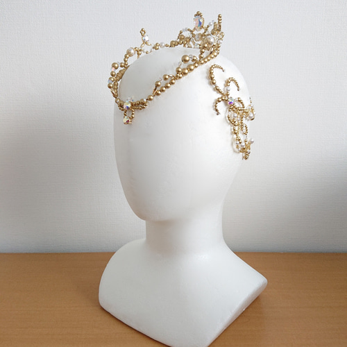 ☆バレエティアラ ゴールド×クリア 海賊・ライモンダ☆ その他ヘア