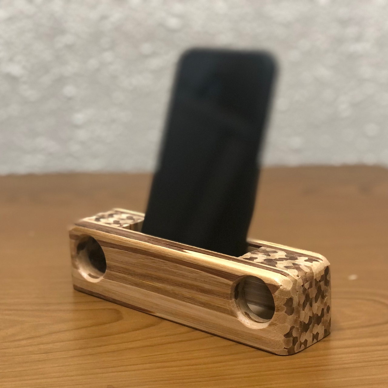 割り箸で出来た"スピーカー"