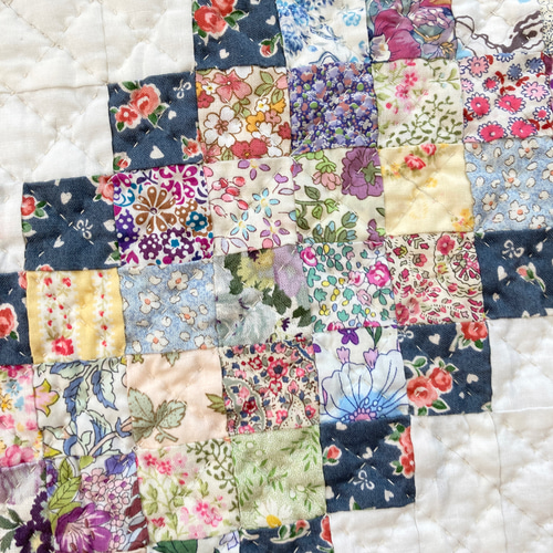 パッチワーク、タペストリー ハンドメイド パッチワーク タペストリー（DIY【パッチワーク