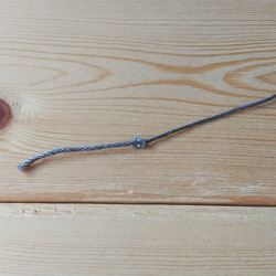 マクラメブレスレット（天然石オーバル） 9枚目の画像