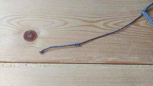 マクラメブレスレット（天然石オーバル） 9枚目の画像