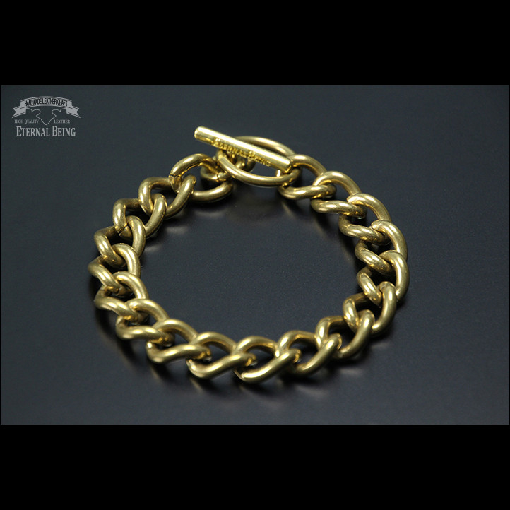 【長さオーダー可能】真鍮キヘイブレスレットST【レディースにも対応】