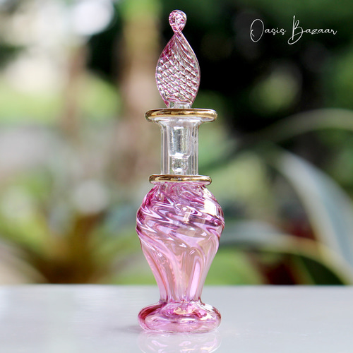 ミニサイズ］エジプトガラス香水瓶 パフュームボトル アロマ
