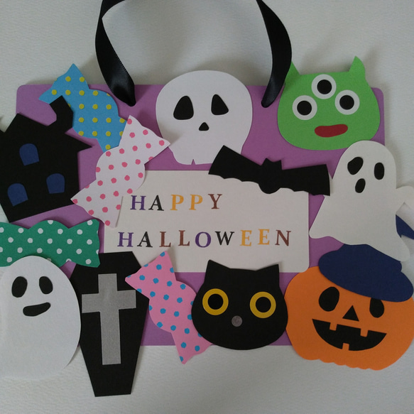ハロウィンサブルアートキット　3セット Amazon.co.jp: 刺繍キット 初心者 セット 3枚 ハロウィン ギフト
