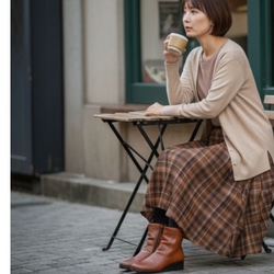 コーディネート抜群☆栗色登場☆防滑底も選べる♪【返品・交換可】大丈夫、これなら履ける♪衝撃の軽さ（１７０ｇ）と柔らかさ♪ 6枚目の画像