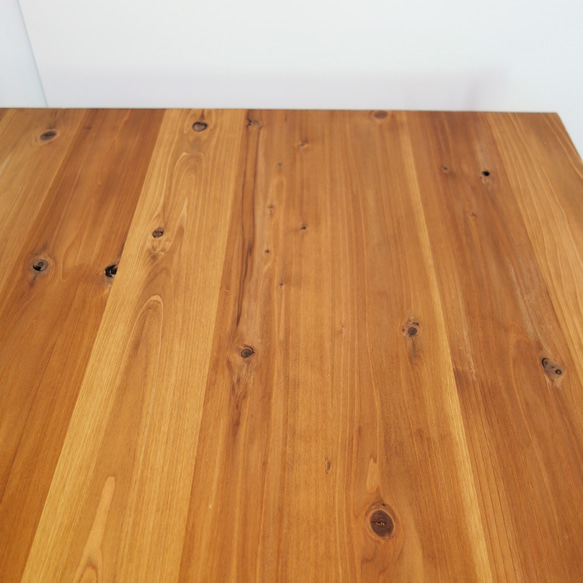 杉無垢材のダイニングテーブル《幅120ｘ奥行60cm》 5枚目の画像