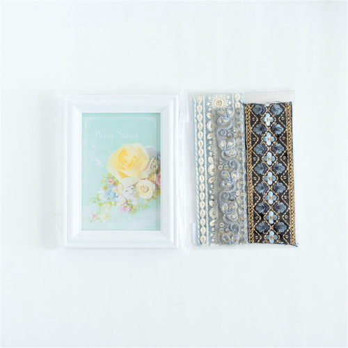 strawberry様♡専用です　ハンドメイド　 リボン刺繍フレーム strawberry様♡専用です ハンドメイド リボン刺繍フレーム