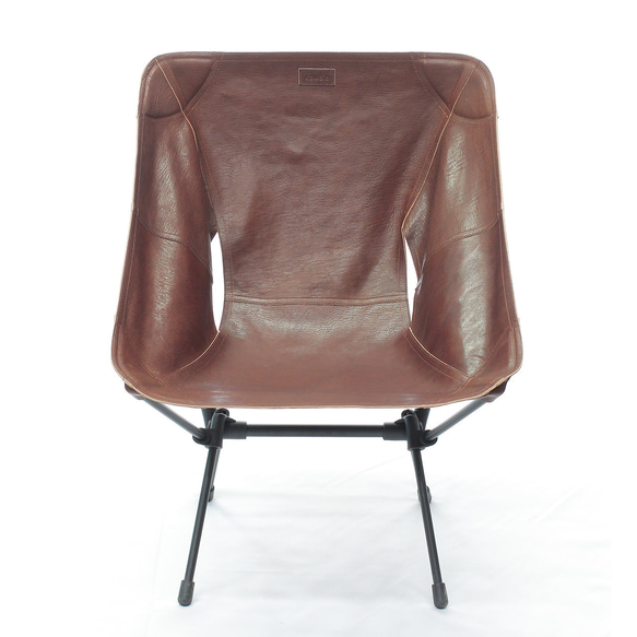 【kawais】 Leather chair seat<garbon> 2枚目の画像