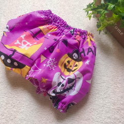 baby✭かぼちゃパンツ✭Halloween イエロー 2枚目の画像