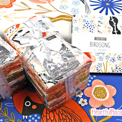 USAコットン moda charmpack 42枚セット BIRDSONG 5枚目の画像