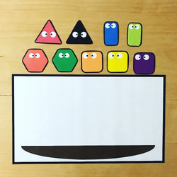 マッチング　形と色　マグネット　見本10枚　知育玩具 3枚目の画像
