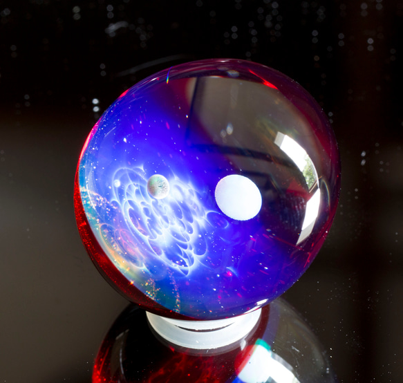 硝子仕掛けの宇宙 ガラスマーブル gxm28 3枚目の画像