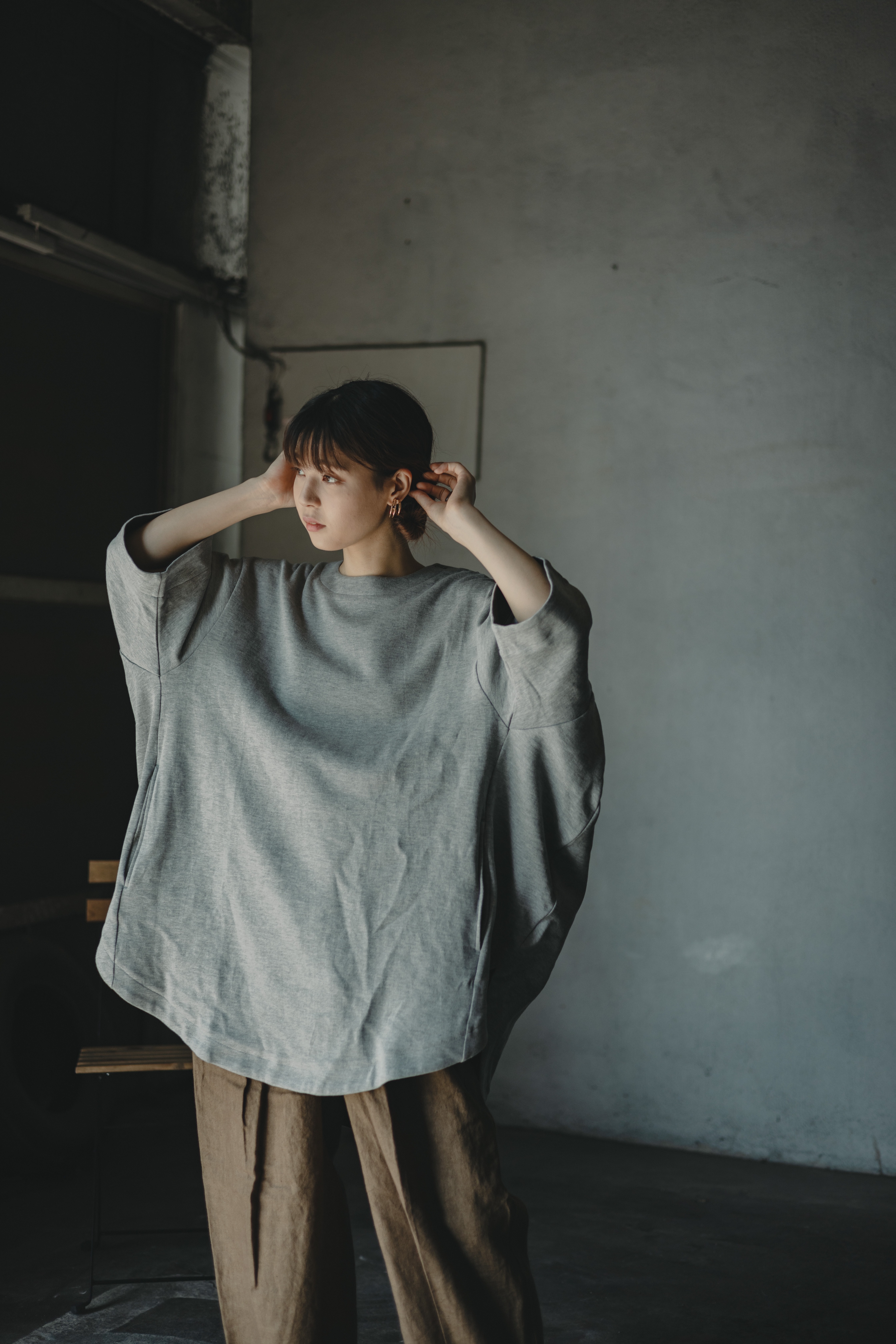 【creema限定価格】『円環カットソー・半袖』ダンボールニット使用