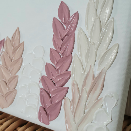 名入れ可】立体 キャンバスボード テクスチャ－アート タペストリー