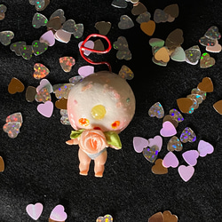 ハンドメイド  創作人形LOVE【アートドール】オビツ11  ドール27 4枚目の画像