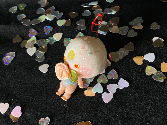 ハンドメイド  創作人形LOVE【アートドール】オビツ11  ドール27 5枚目の画像