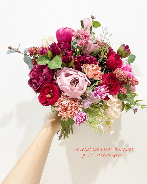 ✨再販✨wedding bouquet✨受注制作 N1422752419(11000円)