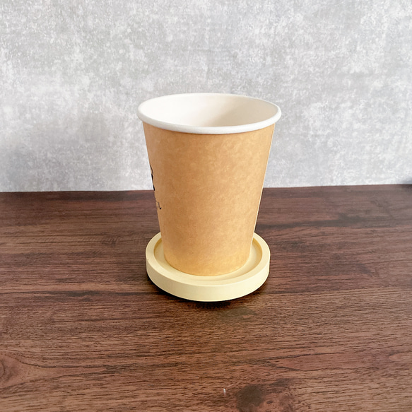 Cream Yellow Small Accessory Tray｜小物トレイ・アクセサリートレイ 3枚目の画像