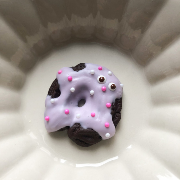 マグネットハロウィンクッキーとドーナツフェイクスイーツ