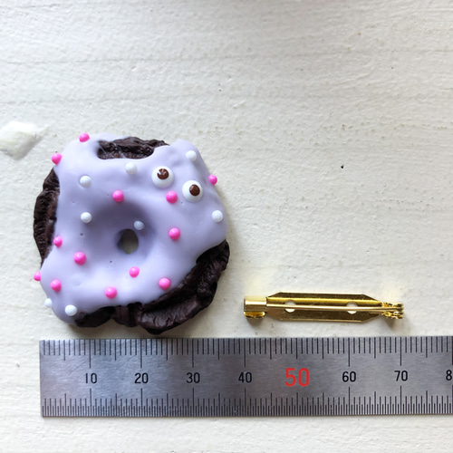 マグネットハロウィンクッキーとドーナツフェイクスイーツ