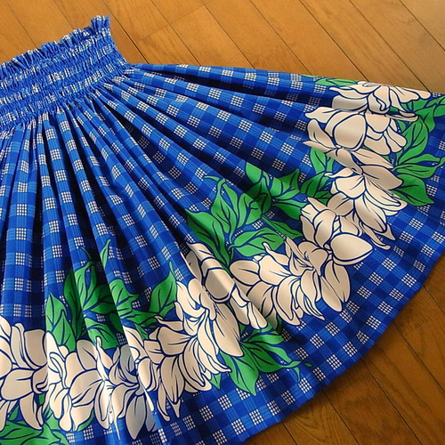 パウスカート♡ オーダー　切り替えパウ　ハイビスカス　プロテア 可愛い パウスカート♡ オーダー 切り替えパウ ハイビスカス プロテア