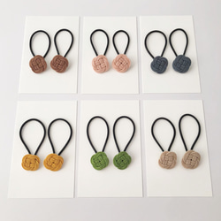 樹脂粘土のキッズヘアゴム NO.101 ヘアゴム Nanea jewelry 通販