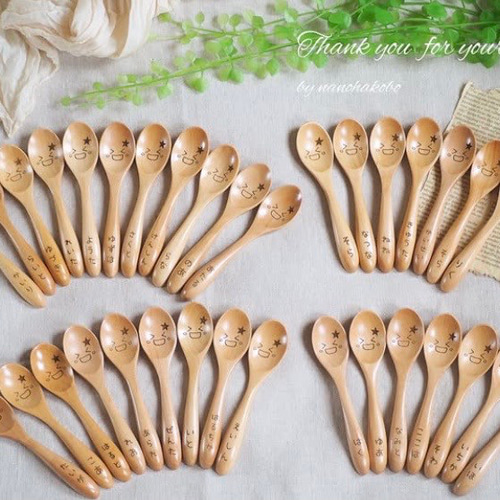 卒団記念品・発表会に大人気♡お名前入りつやありスプーンorフォーク