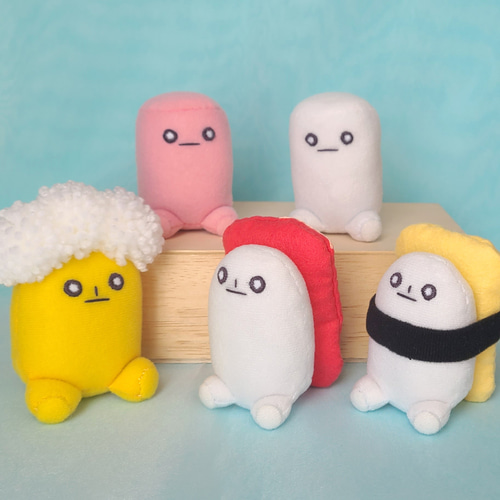 手のりサイズ ミニビールのぬいぐるみ ぬいぐるみ くろまる