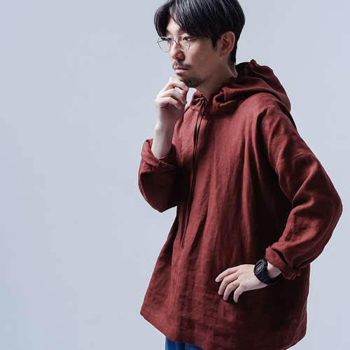 wafu / 入門編】枚数限定・ラフに着たい方必見！ リネンパーカー