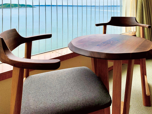 【送料込】和 モダン インテリア 畳と床を傷つけない北欧デザインの椅子 くつろぎ チェア 3  H 11枚目の画像