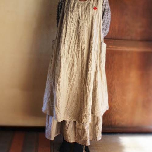 sold/SAYOCAFEメイド、イルヴェントシリーズ☆同色リネンのパッチ  