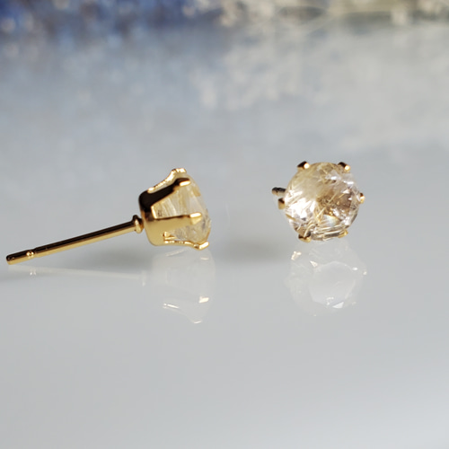 大人気）ゴールドルチルクォーツAAA、着けっぱなしOK（アレルギー対応