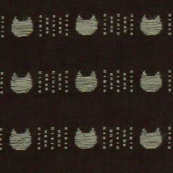 先染めコットン Yarn Dyed  OLYMPUS　Cats（ブラウン）　SK44 3枚目の画像