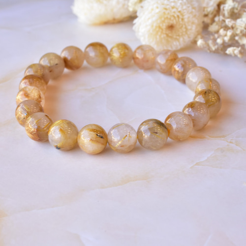 専用【極上,美品】太陽放射ルチルクォーツ　９㎜ 驚愕】スゴい太陽放射ルチルクォーツがやってきた！ | premium stone