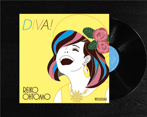 レコードジャケット風アート【レコード盤なし】太陽のかけら_138