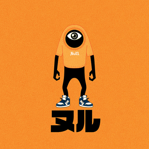 レコードジャケット風アート【レコード盤なし】Null the