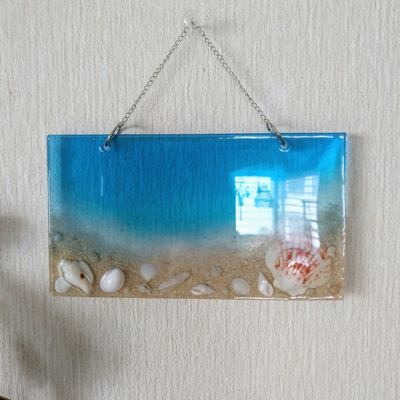 『沖縄の海を感じる』オーシャンレジンアート 4枚目の画像