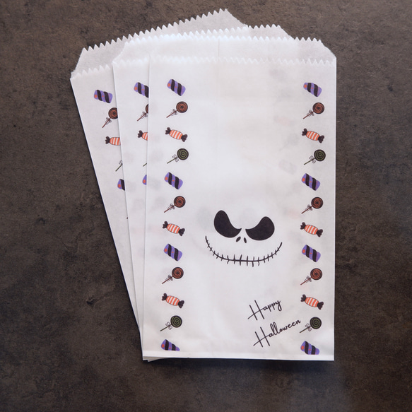 【萬聖節快樂】禮物糖果 Happy Halloween 平口紙袋 第2張的照片