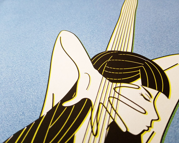 レコードジャケット風アート【レコード盤なし】Flash Dance_c180 3枚目の画像