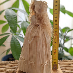 トウモロコシ人形・トウモロコシの皮の人形・コーンドール 2枚目の画像