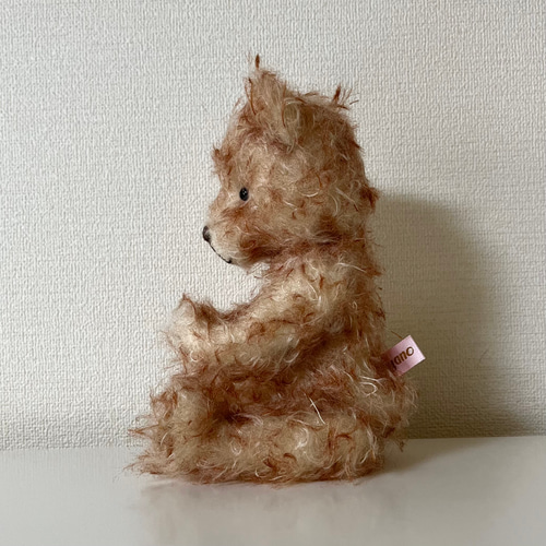 チップドモヘアのテディベア ぬいぐるみ ya_no 通販 14635643｜Creema