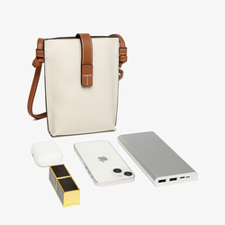 First layer cowhide smartphone pochette 優質紋理皮革智能手機袋 第5張的照片