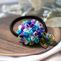 紫陽花（あじさい） ヘアゴム の人気通販｜Creema(クリーマ