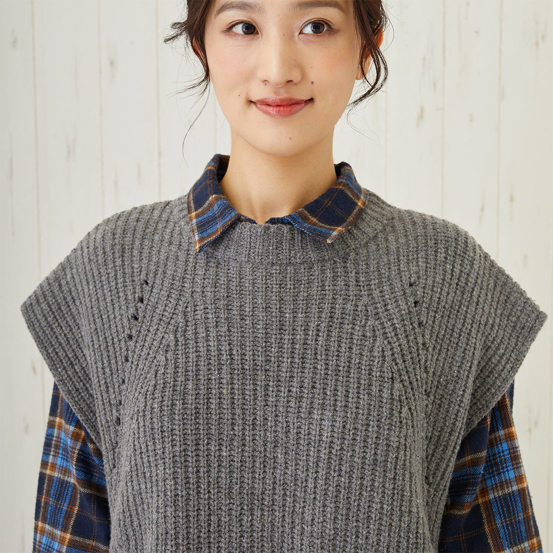 【取り寄せ】【SALE】ベスト ネップシルク●レッド