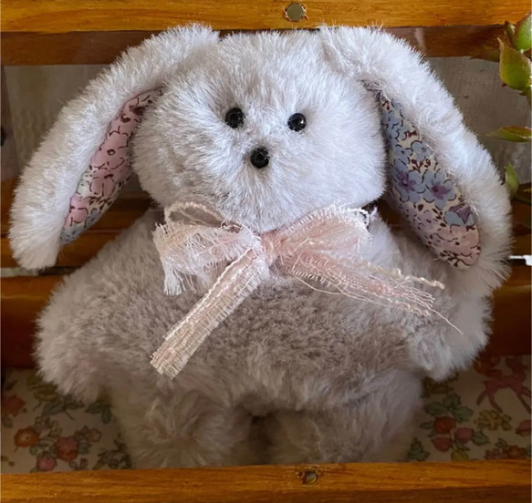 海外作家様 小さなウサギ ぬいぐるみ 海外作家様ハンドメイドうさぎぬいぐるみ小の落札情報詳細 - ヤフオク