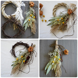 2wayお正月飾り】スワッグにもなるしめ縄飾り・森のスワッグ しめ縄