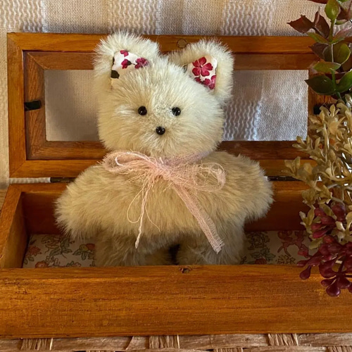 作家様 テディベア クマ パステルカラー ぬいぐるみ ブライス
